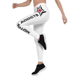 Girls Motor Addicts Enthusiasts Leggings