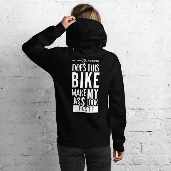 Does this bike make my ass look fast - Girl Hoodie - Image 5