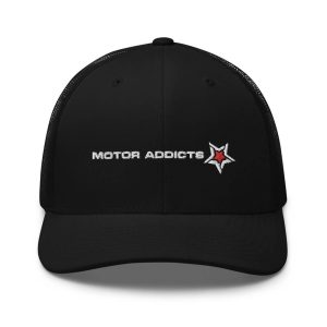 Motor Addicts Car and Bike Enthusiasts Unisex Trucker Baseball Snap Cap Hat