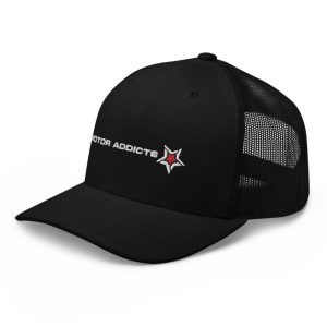 Motor Addicts Car and Bike Enthusiasts Unisex Trucker Baseball Snap Cap Hat