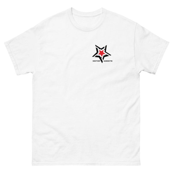 Motor Addicts Classic White Tee