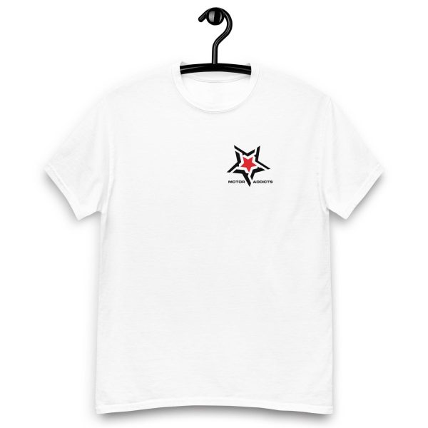 Motor Addicts Classic White Tee - Image 2