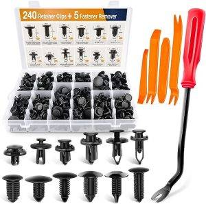 Car Plastic Rivets Fasteners Push Retainer Kit