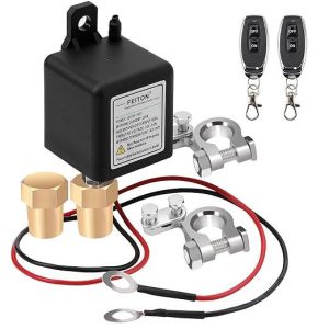 Dual Remote Control Anti-Theft Battery Shut Off Switch