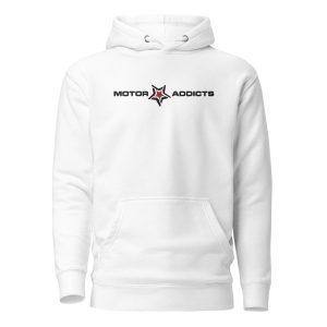 white embroidered hoodie