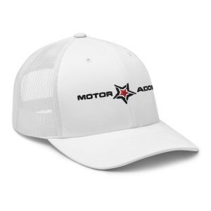 embroidered retro trucker hat
