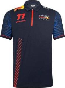Red Bull Racing F1 Men's 2023 Sergio Checo Perez Team Polo Shirt